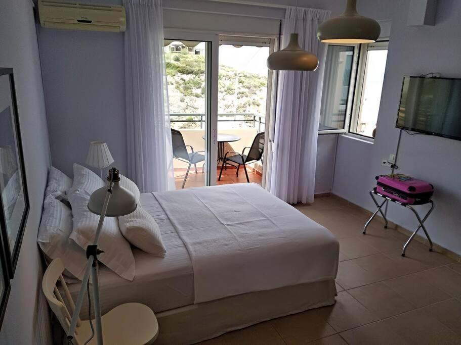 Sunny Apartment With Amazing View Rethymno  Ngoại thất bức ảnh