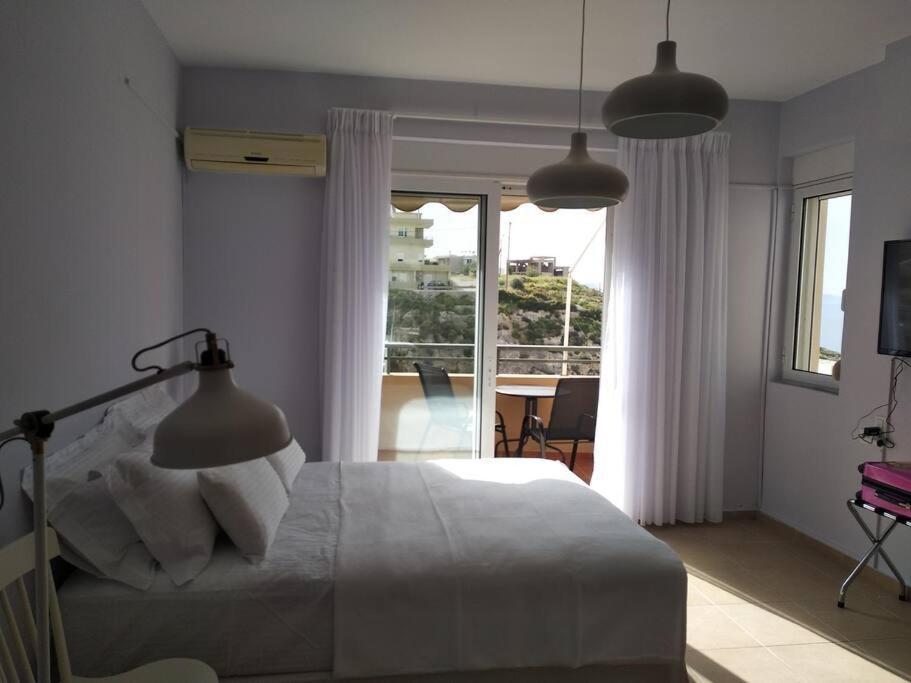 Sunny Apartment With Amazing View Rethymno  Ngoại thất bức ảnh