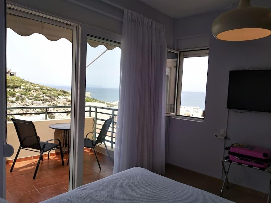 Sunny Apartment With Amazing View Rethymno  Ngoại thất bức ảnh